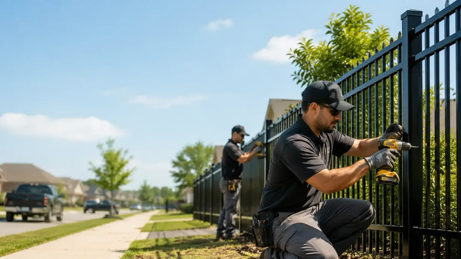 Metal Fence Installation in Hope, RI